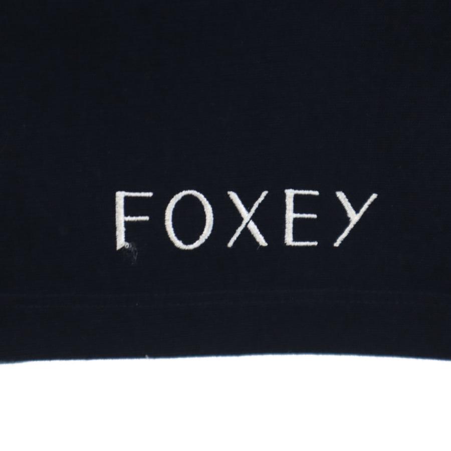 FOXEY NEW YORK フォクシーニューヨーク 日本製 長袖 ジップパーカー