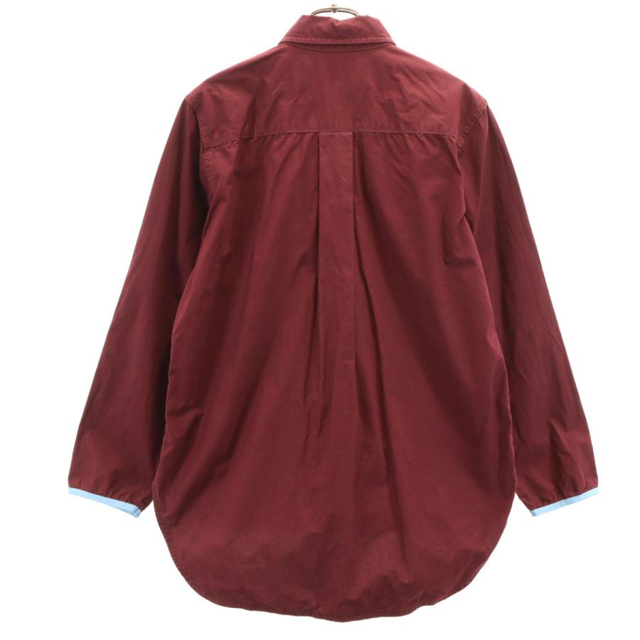 FRED PERRY 長袖ボタンダウンシャツ　　新品未使用未開封 FRED PERRY（フレッドペリー） 長袖 フルジップ ボタンダウンシャツ S