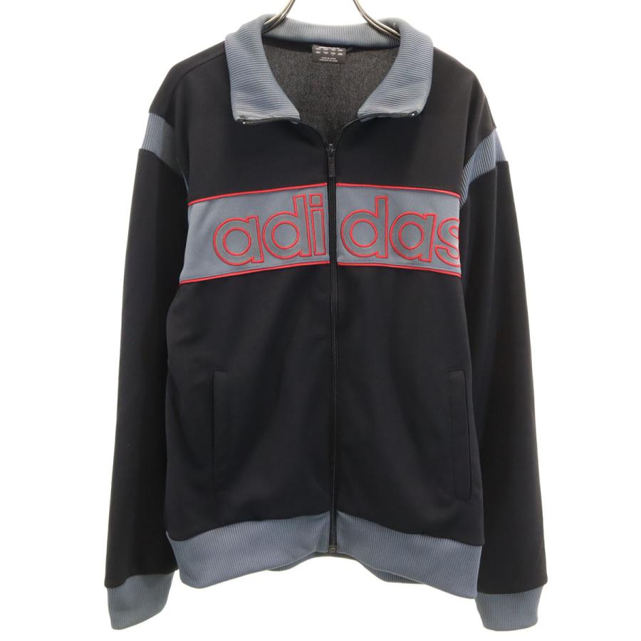 adidas（アディダス） トラックジャケット L ブラック ジャージ メンズ