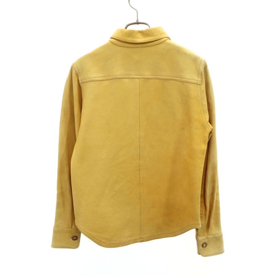 A.P.C. アーペーセー ディアスキン レザーシャツジャケット M フランス
