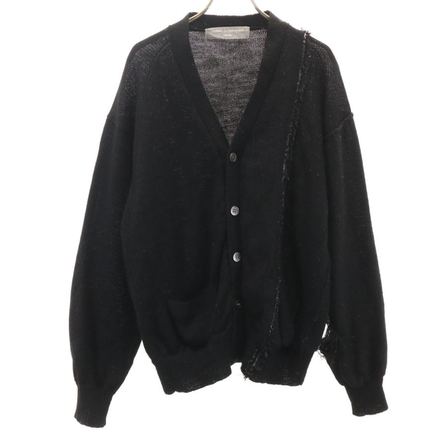 【未使用】AD1995 コムデギャルソンオム サマーニットカーディガン COMME des GARCONS HOMME コムデギャルソンオム 80s 90s オールド 長袖