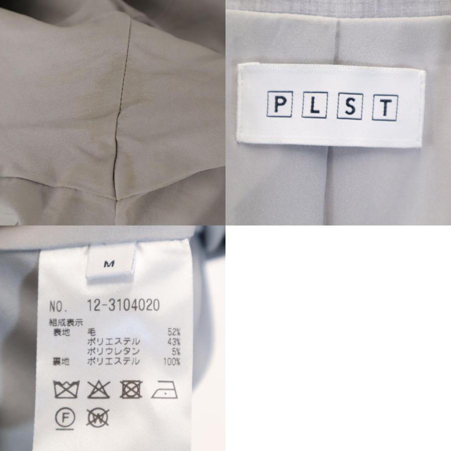 PLST（プラステ） パンツスーツ 上下セットアップ M グレー レディース