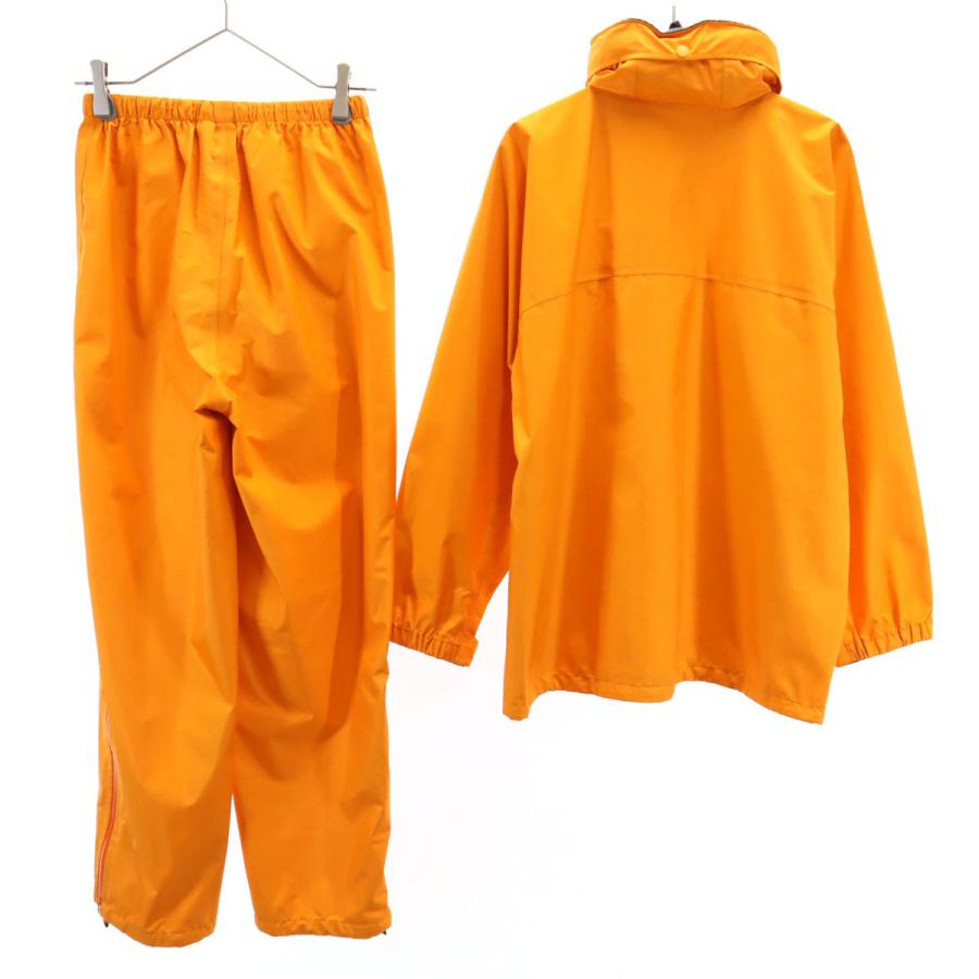 mont-bell レインウェア上下L オレンジ 美品 mont-bell（モンベル） レインジャケット 上下セットアップ M オレンジ