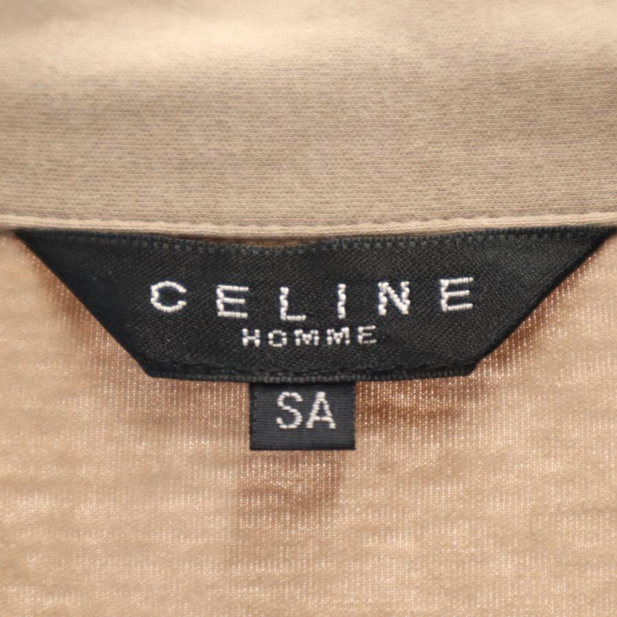 CELINE（セリーヌ） 日本製 開襟 長袖 パジャマ オープンカラーシャツ