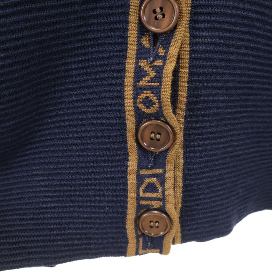 FENDI フェンディ　ヴィンテージニットカーディガン　40 FENDI（フェンディ） 90s イタリア製 オールド 長袖 Vネック ニット