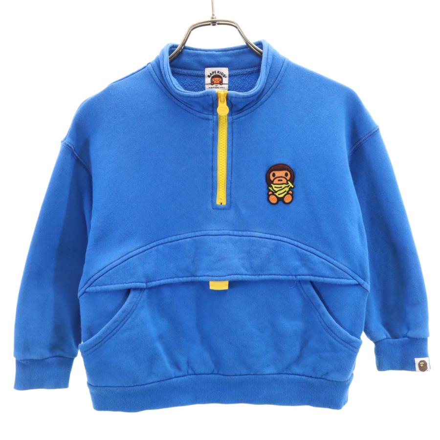 ベイプ　APE キッズ　トレーナー　スウェット　120 BAPE KIDS BY A BATHING APE ベイプキッズバイアベイシングエイプ 長袖