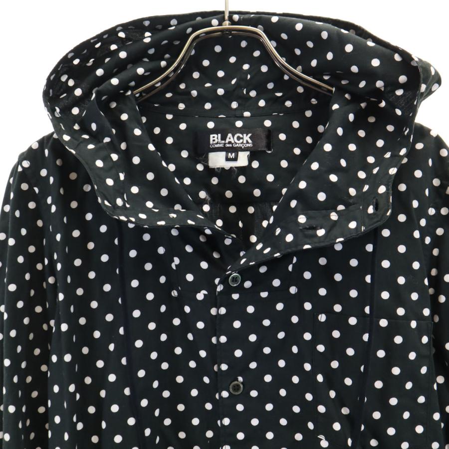 コムデギャルソン ドット柄 ブラック Lサイズ BLACK COMME des GARCONS ブラックコムデギャルソン 2013年 日本製
