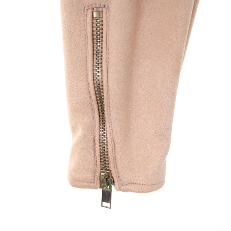 ZARA BASIC（ザラベーシック） フェイクスエード ダブルライダース