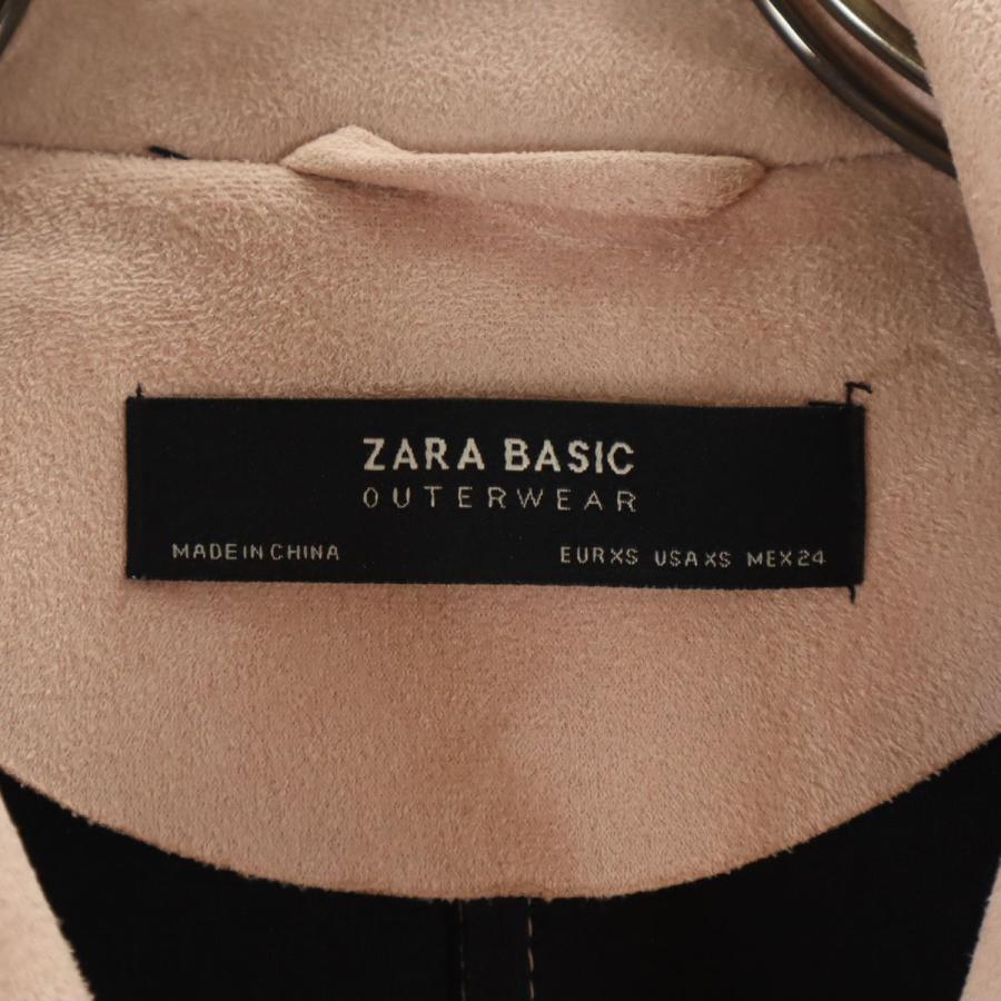 ZARA BASIC（ザラベーシック） フェイクスエード ダブルライダース