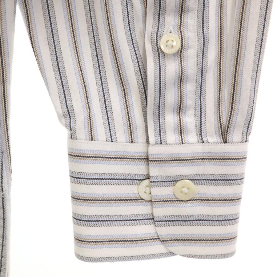 BURBERRY LONDON バーバリー　ジャケット　シャツ　日本製　三陽商会 BURBERRY LONDON バーバリーロンドン 日本製 ストライプ柄 長袖 ボタン