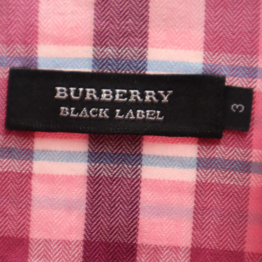 BURBERRY BLACK LABEL（バーバリーブラックレーベル） チェック柄 長袖