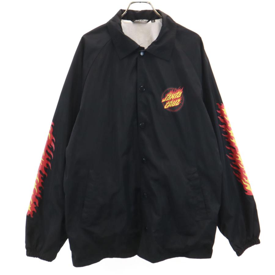 SANTA CRUZ（サンタクルーズ） コーチジャケット XL ブラック メンズ