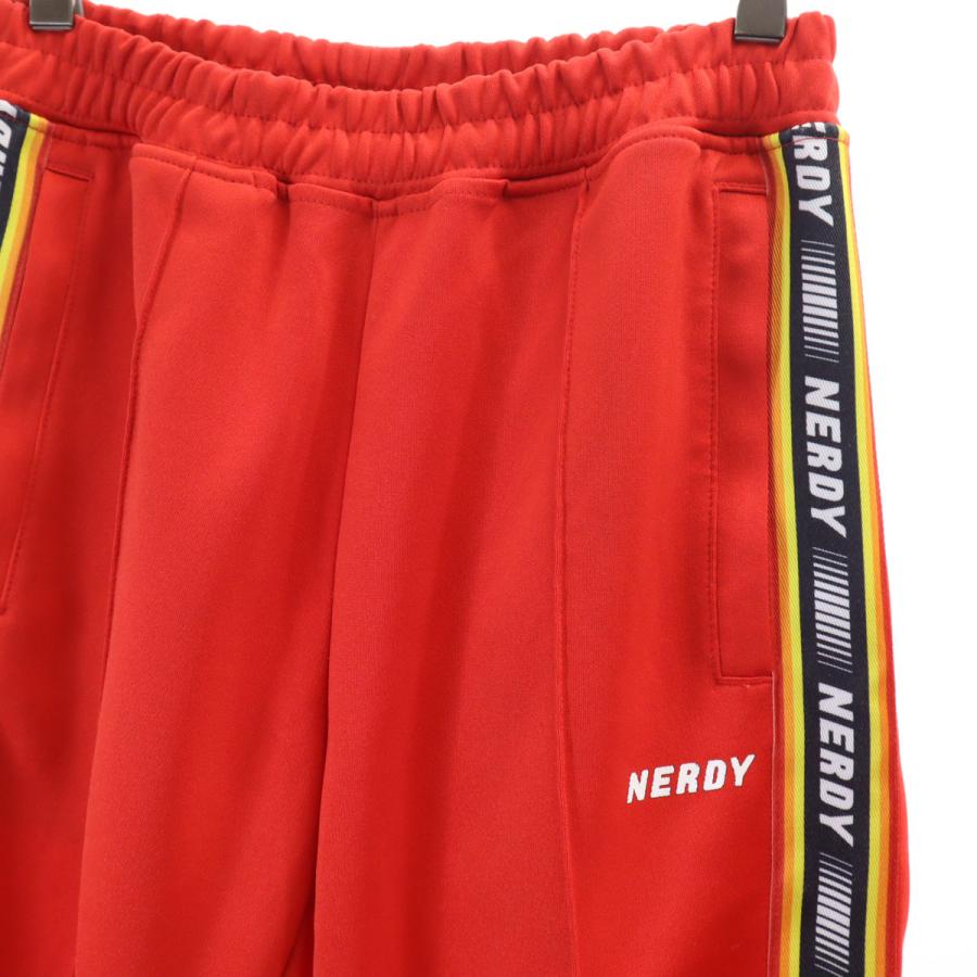 NERDY ノルディ ジャージジャケット 上下セットアップ S 赤 メンズ