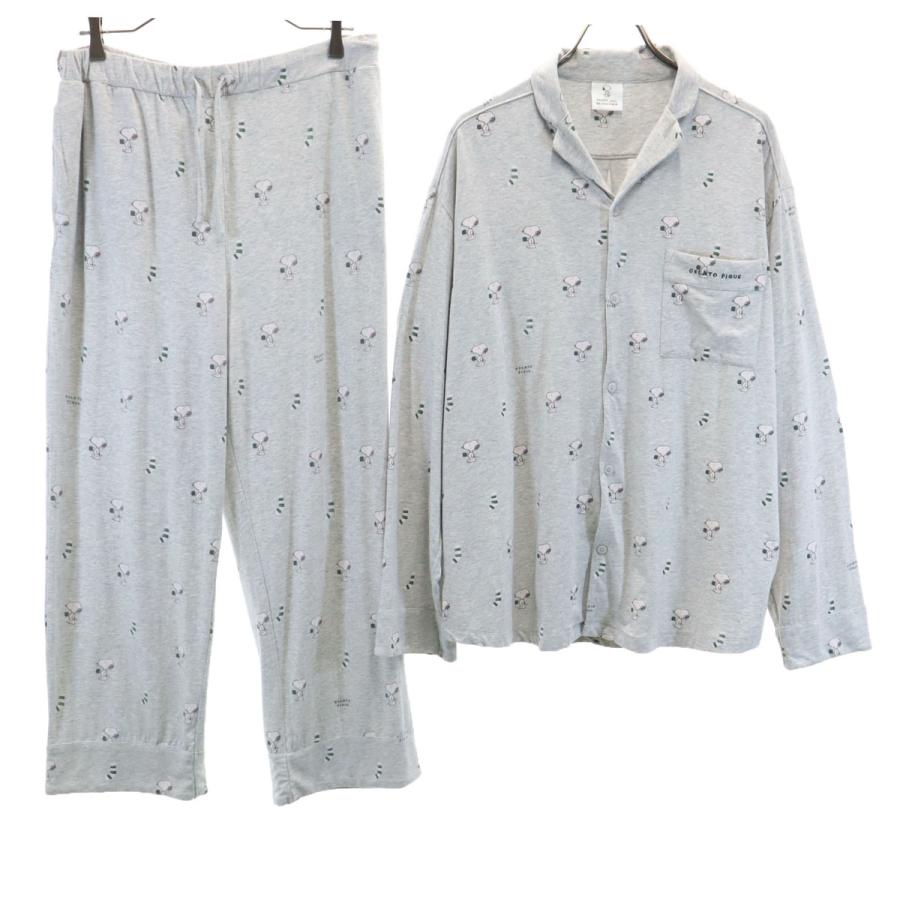 gelato pique（ジェラートピケ） × PEANUTS ピーナッツコラボ 総柄