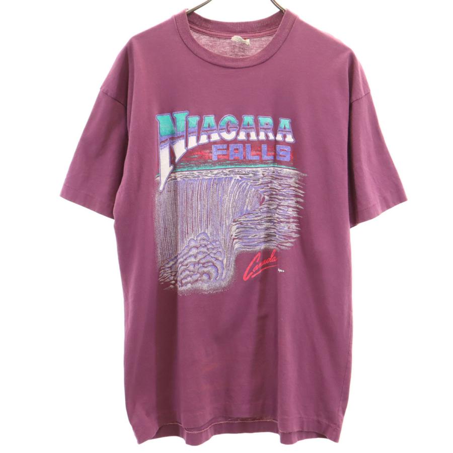 worldpro 80s ヴィンテージ カナダ製 ナイアガラの滝 半袖 シングル