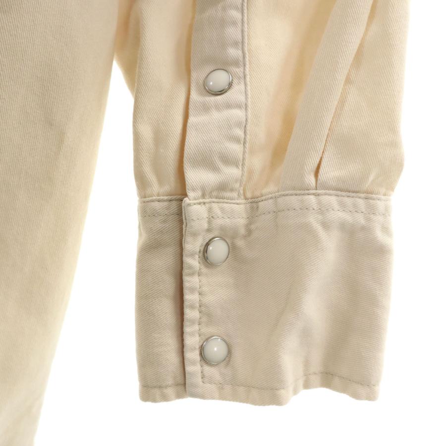 Wrangler（ラングラー） 長袖 ウエスタンシャツ S ベージュ メンズ