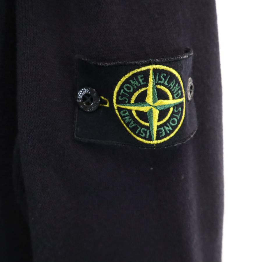 STONE ジップアップニット(インフード）サイズS　イタリア製 STONE ISLAND ストーンアイランド ジップアップニット/5536C4 メンズ