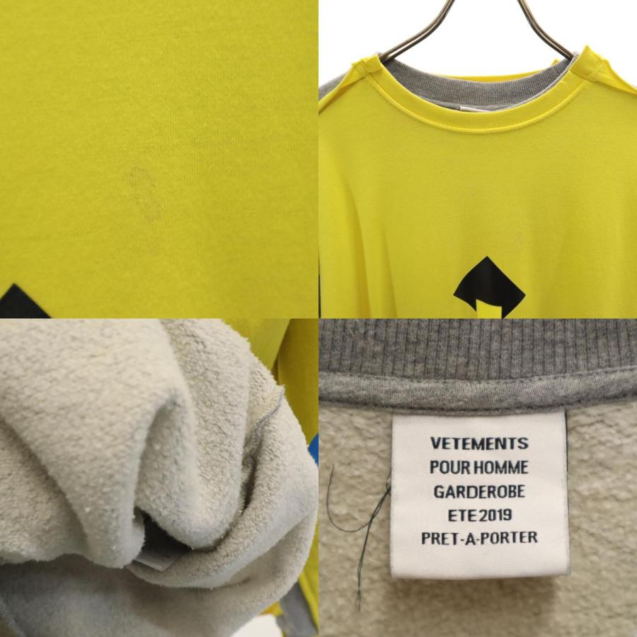 VETEMENTS ヴェトモン 19SS ポルトガル製 長袖 フェイクレイヤード  