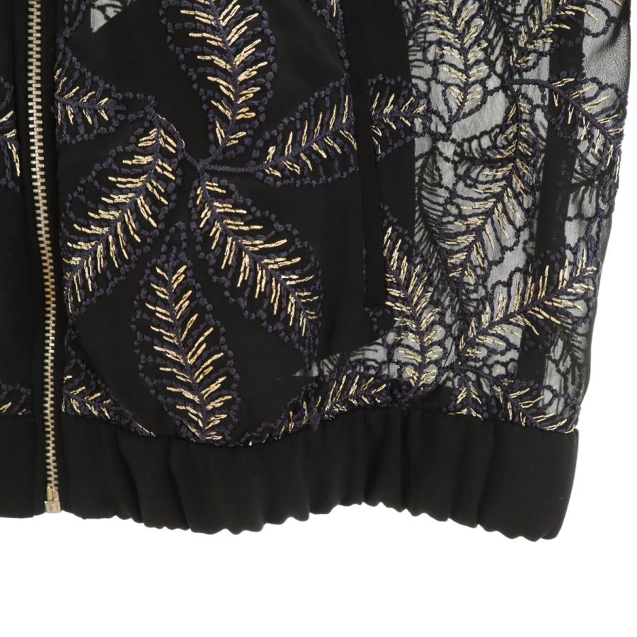 新品　ZARA BASIC モノトーンフラワーコンパクトブルゾン ZARA（ブルゾン）のフリマアイテム一覧