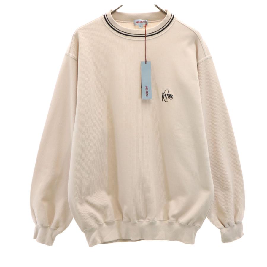 未使用 KENZO GOLF ケンゾーゴルフ 90s 日本製 オールド デッドストック 長袖 トレーナー 5 グレージュ系 メンズ 未使用 KENZO GOLF ケンゾーゴルフ 90s 日本製 オールド デッド