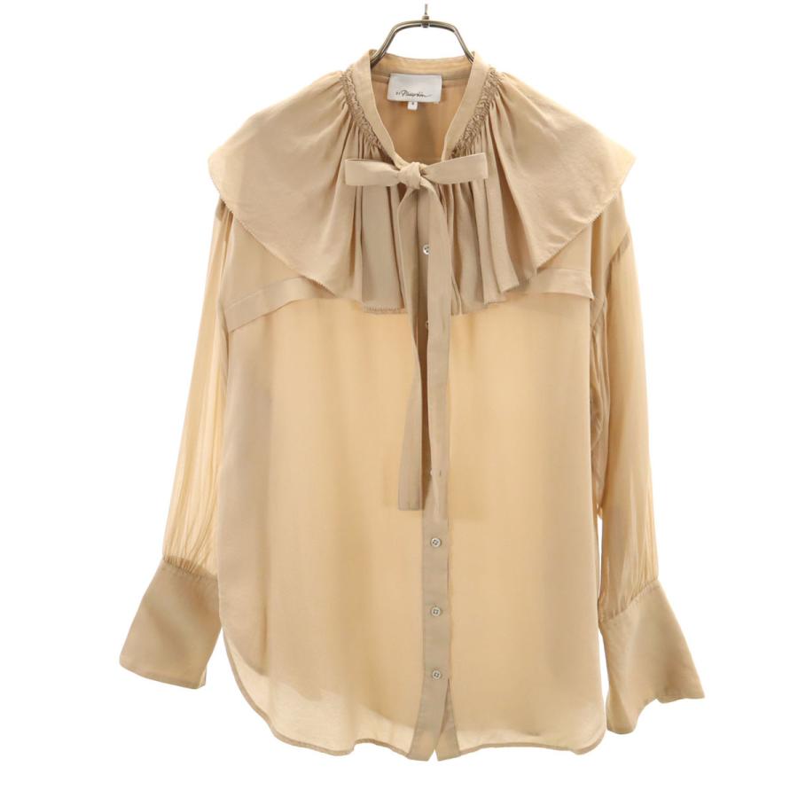 3.1 Phillip Lim（3.1 フィリップ リム） シルク 長袖 ブラウス 4 