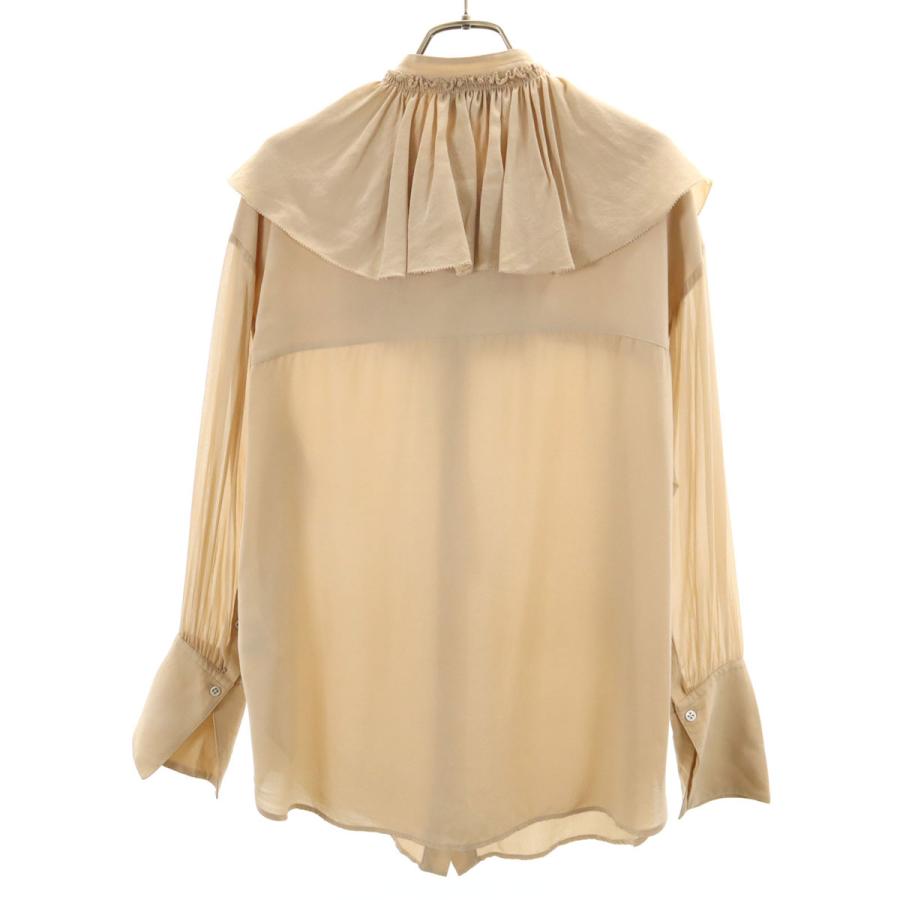 3.1 Phillip Lim - 古着 3.1 Phillip Lim 3.1フィリップリム シルク 長袖 ブラウス 4 ベージュ シャツ レディース 3.1 Phillip Lim 3.1フィリップリム シルク 長袖 ブラウス 4
