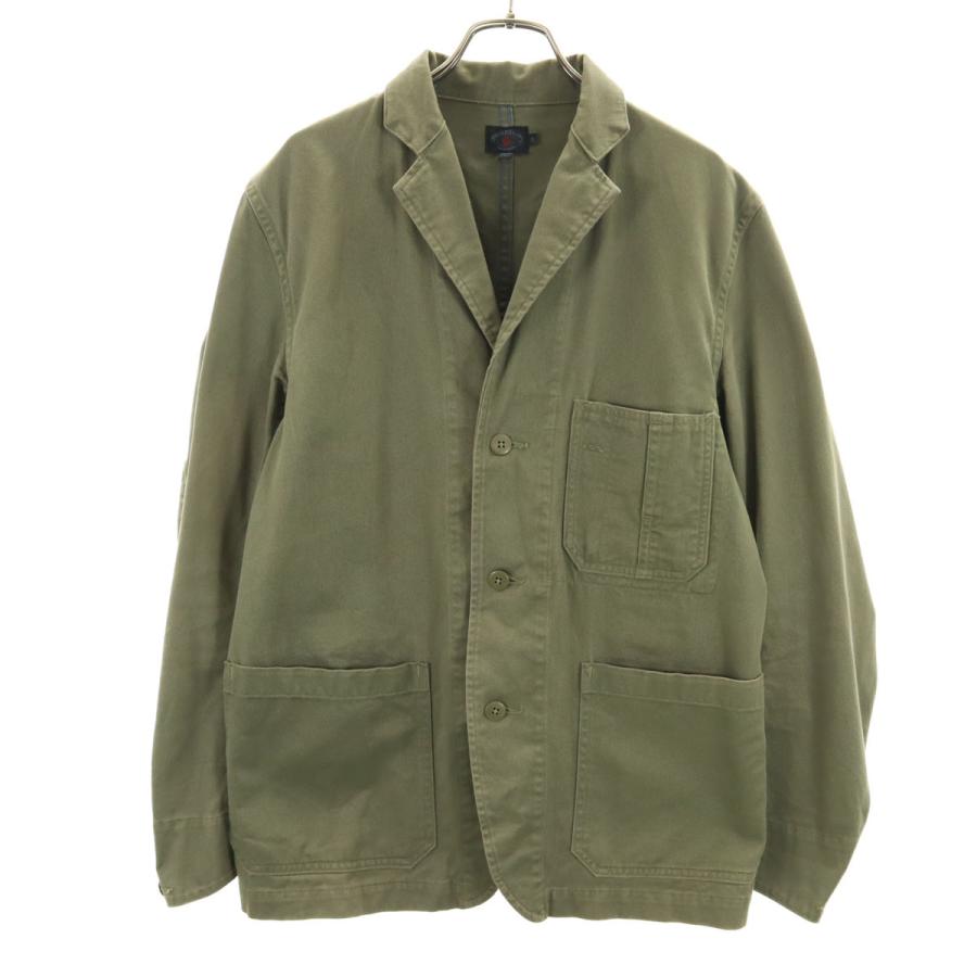 USA製 ワークジャケット S カーキ メンズ 古着 中古 : CARMAK-2nd