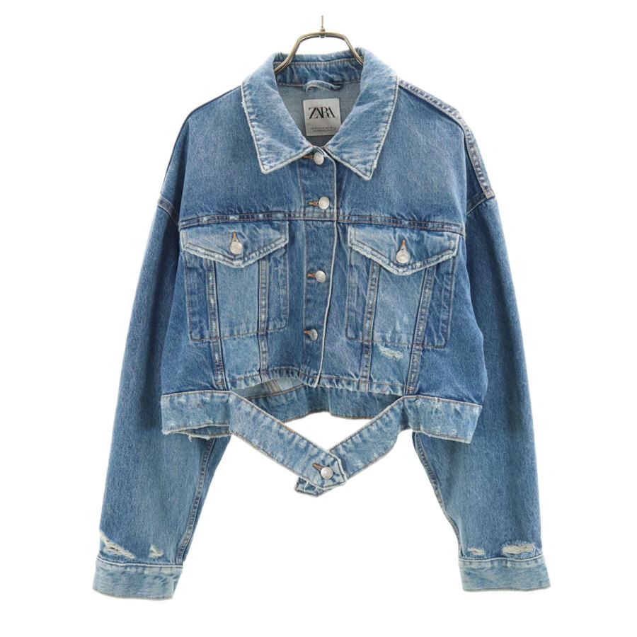 ZARA（ザラ） デニムジャケット S ブルー ジージャン ショート丈