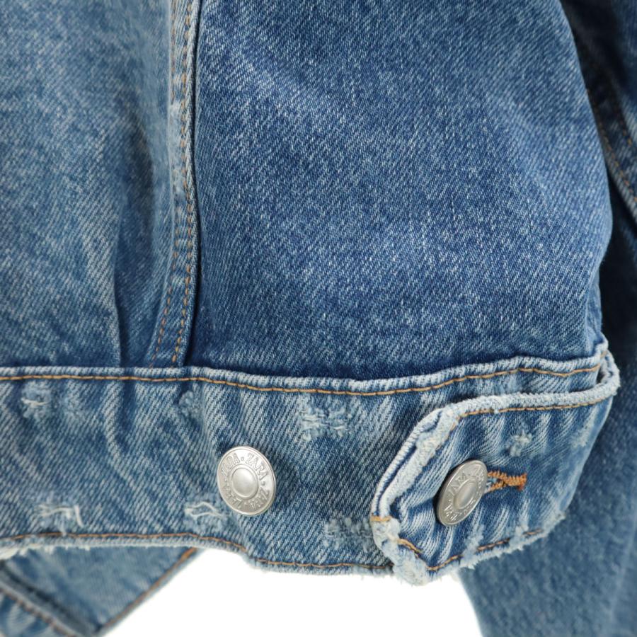 ZARA（ザラ） デニムジャケット S ブルー ジージャン ショート丈 