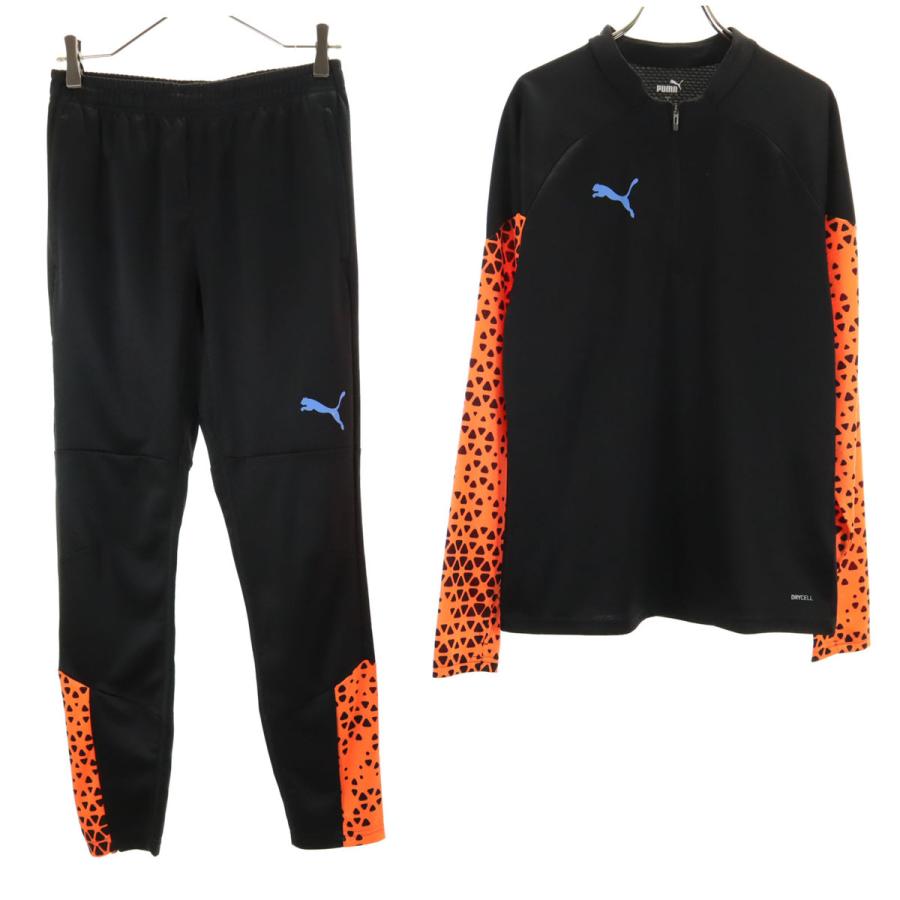 PUMA（プーマ） ハーフジップ ジャージジャケット 上下セットアップ S