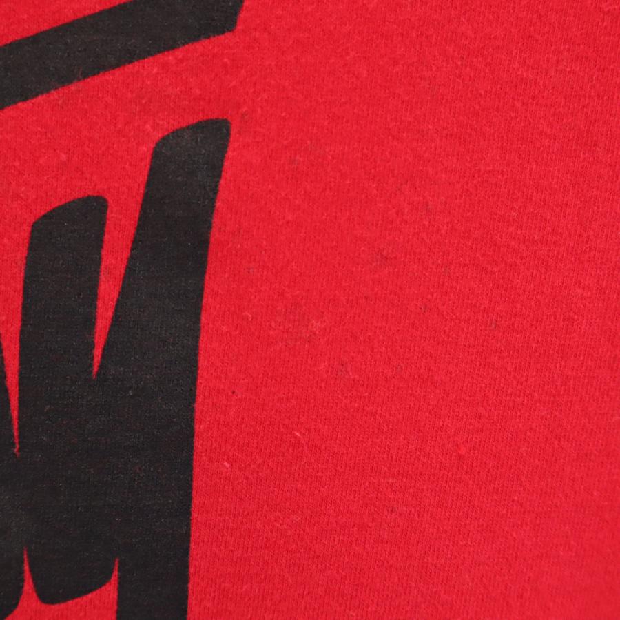 STUSSY（ステューシー） 90s オールド 紺タグ 半袖 Tシャツ M レッド