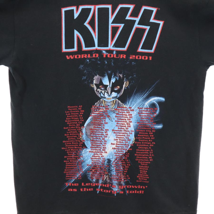 anvil アンヴィル 00s USA製 オールド KISS キッス ワールドツアー2001