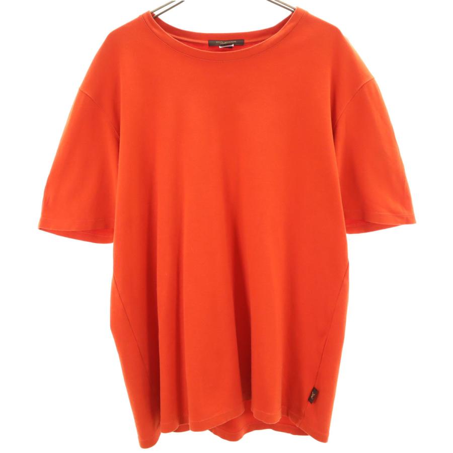 LOUIS VUITTON（ルイ・ヴィトン） イタリア製 半袖 Tシャツ M オレンジ
