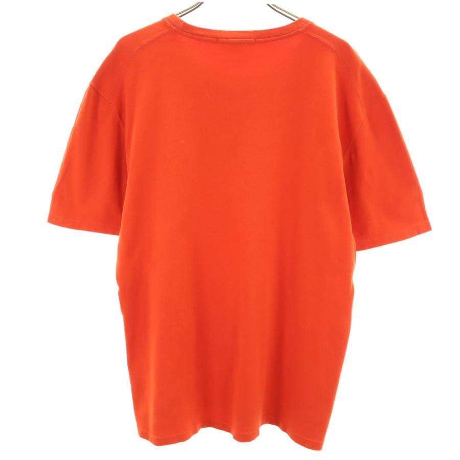 LOUIS VUITTON（ルイ・ヴィトン） イタリア製 半袖 Tシャツ M オレンジ