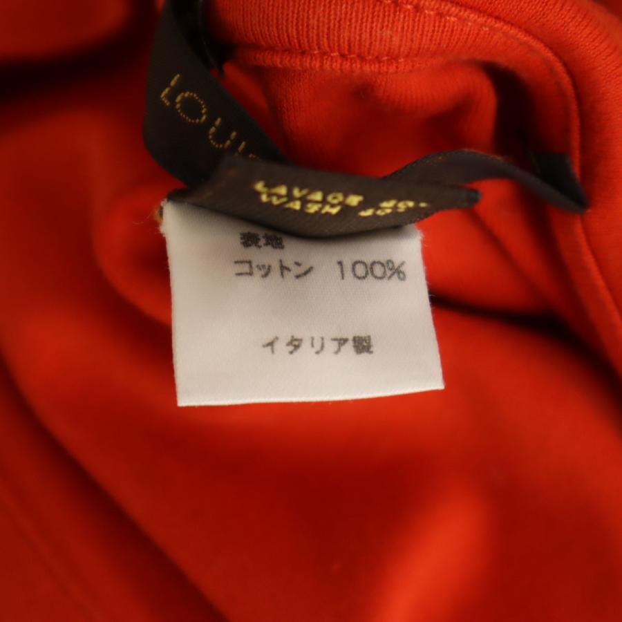 LOUIS VUITTON（ルイ・ヴィトン） イタリア製 半袖 Tシャツ M オレンジ