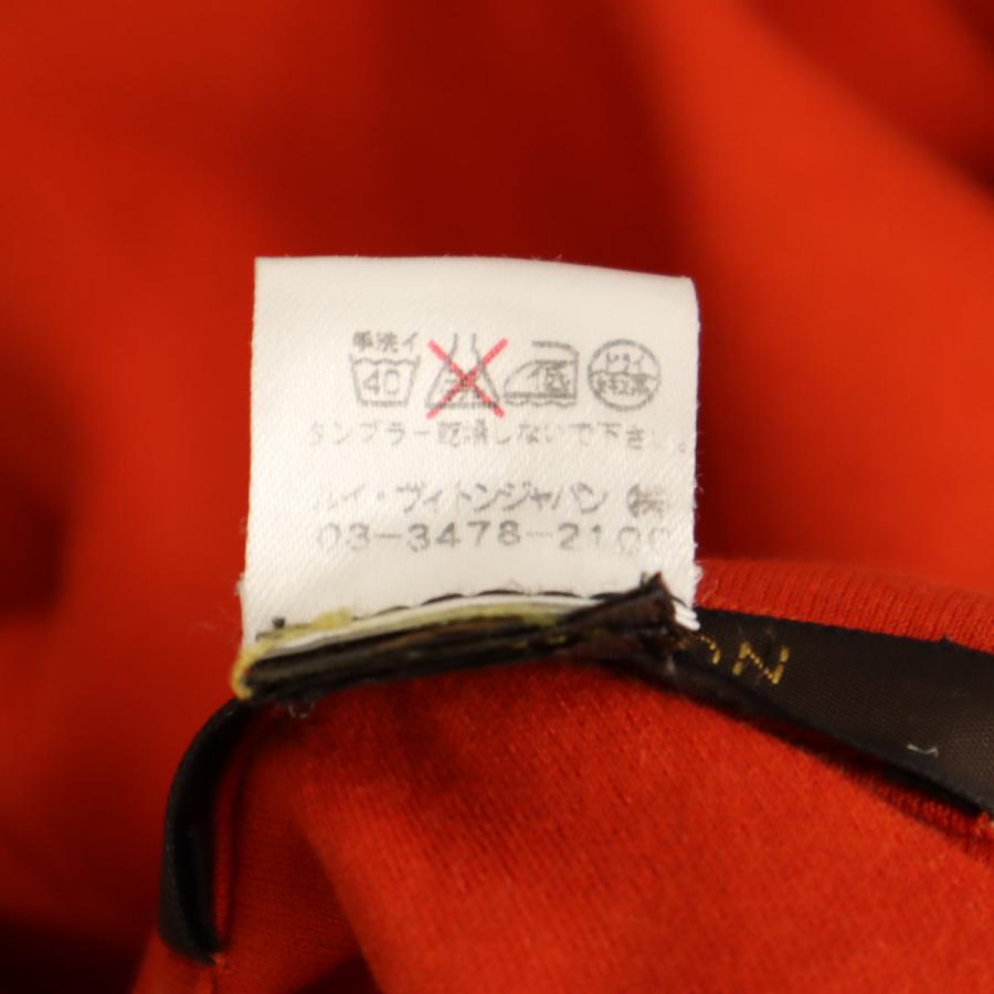 LOUIS VUITTON（ルイ・ヴィトン） イタリア製 半袖 Tシャツ M オレンジ