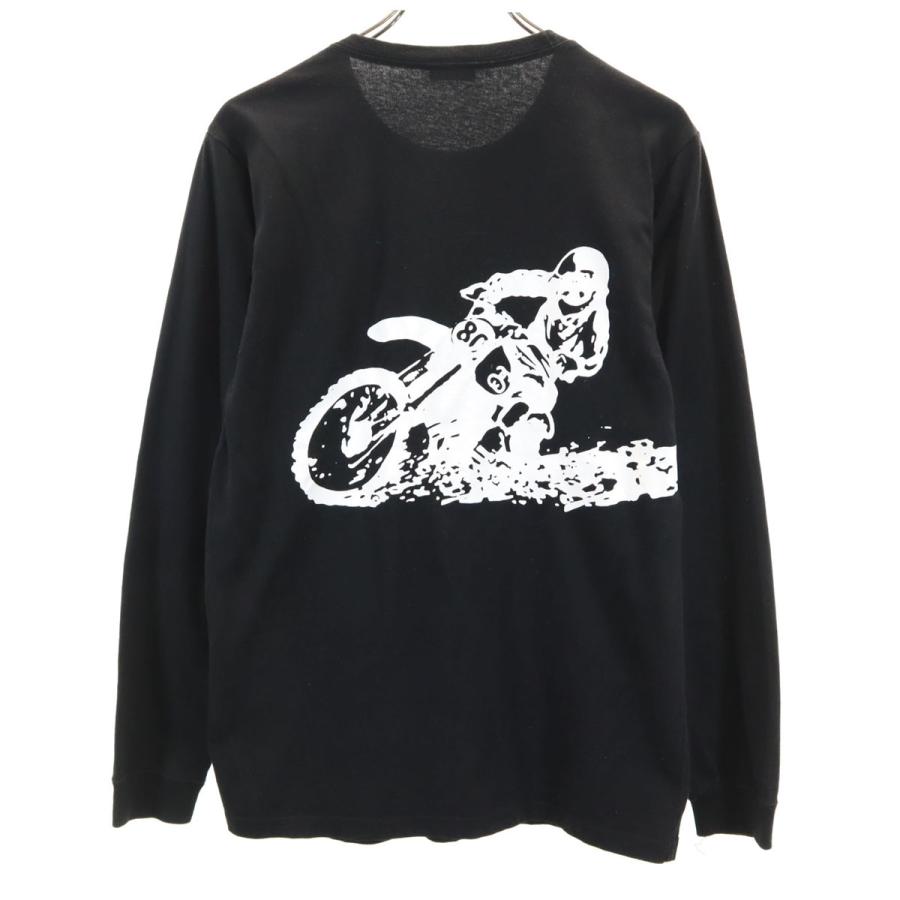 STUSSY（ステューシー） 長袖 Tシャツ S 黒 ロンT メンズ 古着 中古