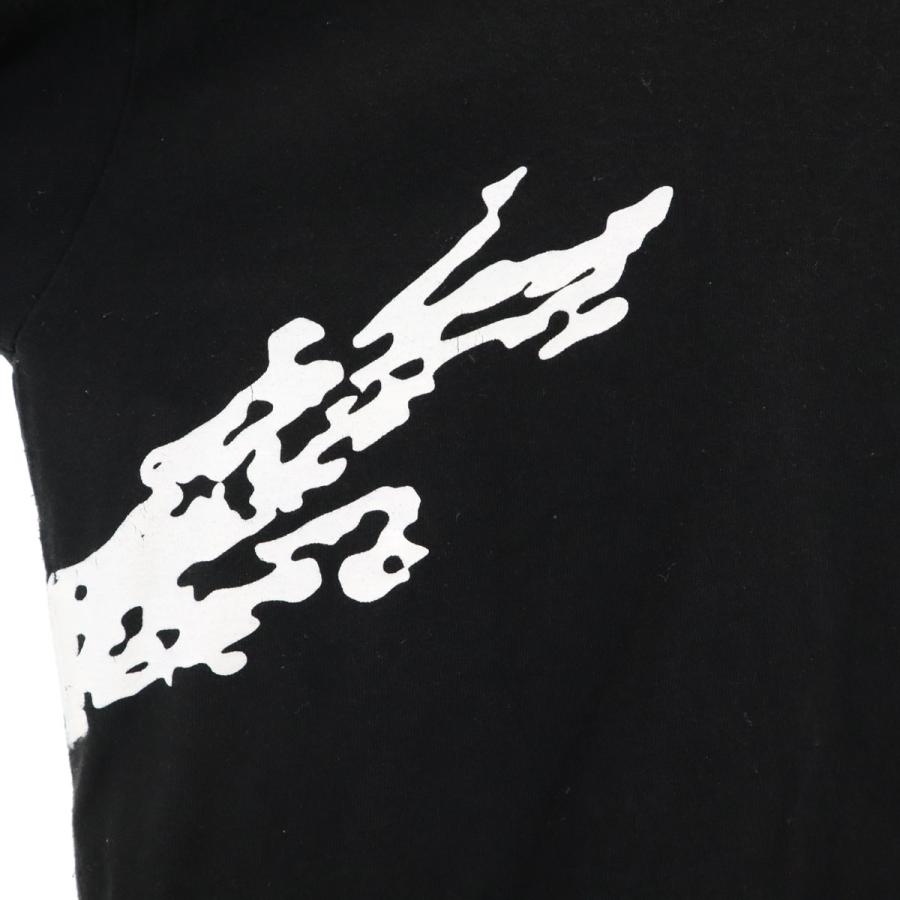 【美品】OLD STUSSY ロゴ モノグラムマフラー 黒 STUSSY - 希少 極美品 Vintage Old Stussy グッチモノグラム柄 シャツ