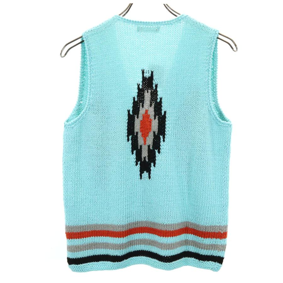 GAIJIN MADE ガイジンメイド オルテガ柄 Vネック ニットベスト