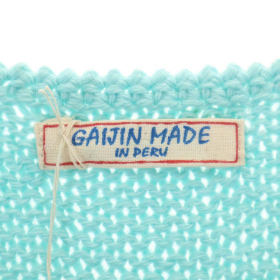 GAIJIN MADE（ガイジンメイド） オルテガ柄 Vネック ニットベスト