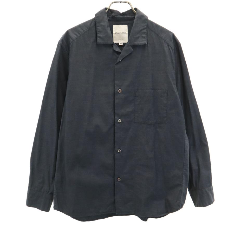 STILL BY HAND（スティルバイハンド） 日本製 長袖 オープンカラー