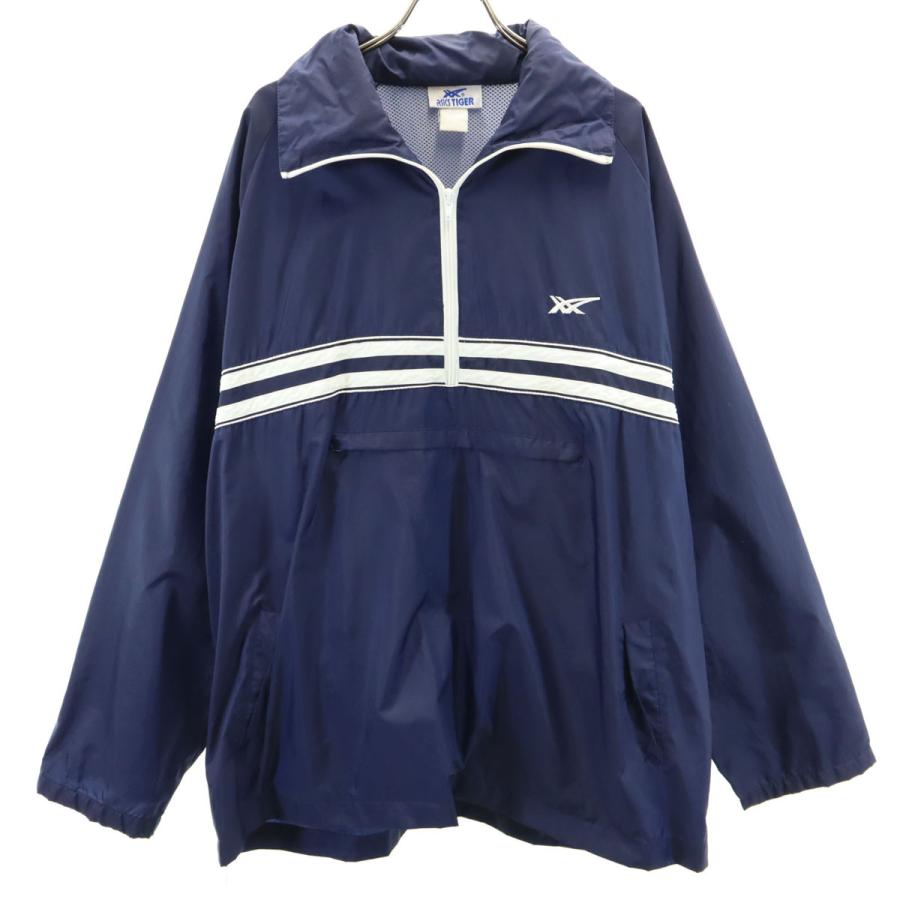 健大高崎 KENDAI ハーフジッパー青 asics TIGER アッシックスタイガー ハーフジップ ブルゾン