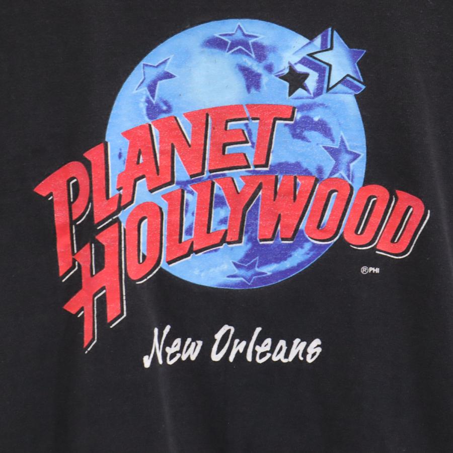 PLANET HOLLYWOOD プラネットハリウッド 90s オールド USA製 半袖 T