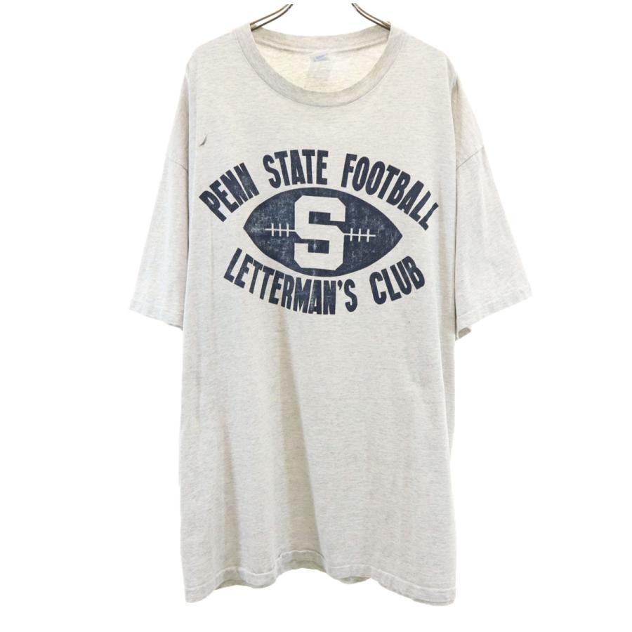 DUKE 90s USA製 オールド 半袖 Tシャツ XXL グレー シングルステッチ