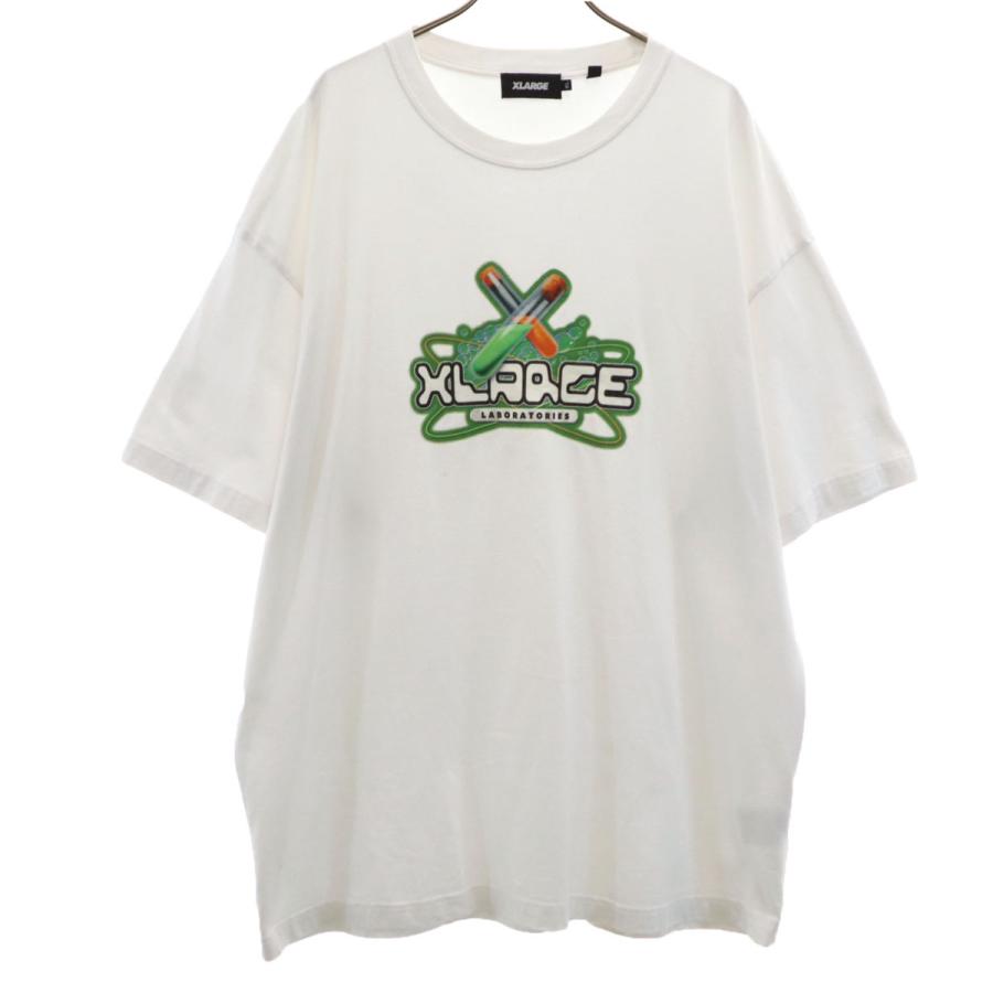 XLARGE（エクストラ ラージ） 半袖 Tシャツ XL ホワイト メンズ 古着
