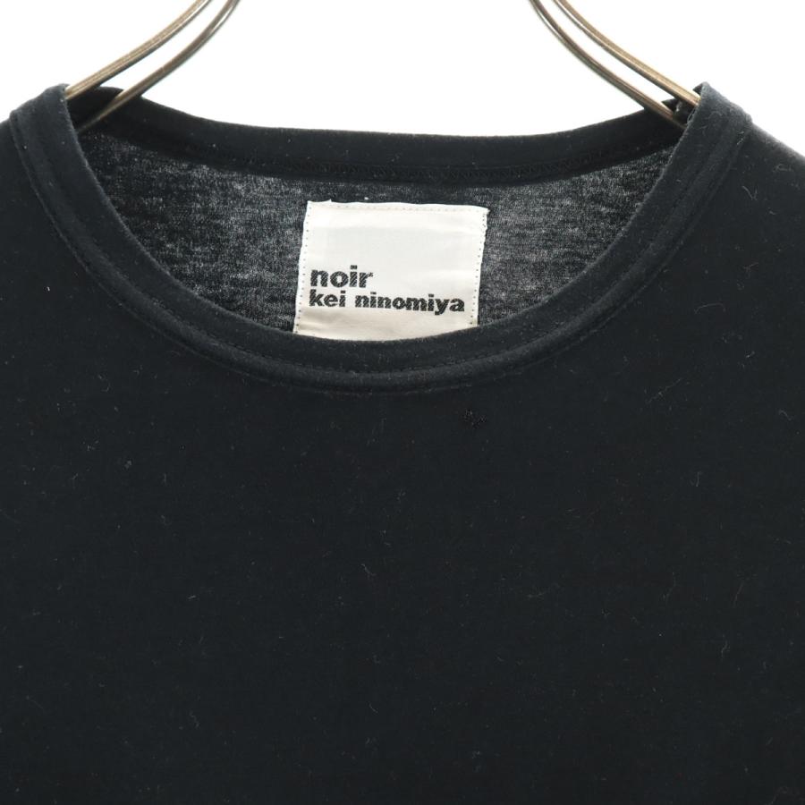 古着 noir kei ninomiya ノワールケイニノミヤ 半袖 Tシャツ M 黒 パール レディース noir kei ninomiya ノワールケイニノミヤ 半袖 Tシャツ M 黒 パール