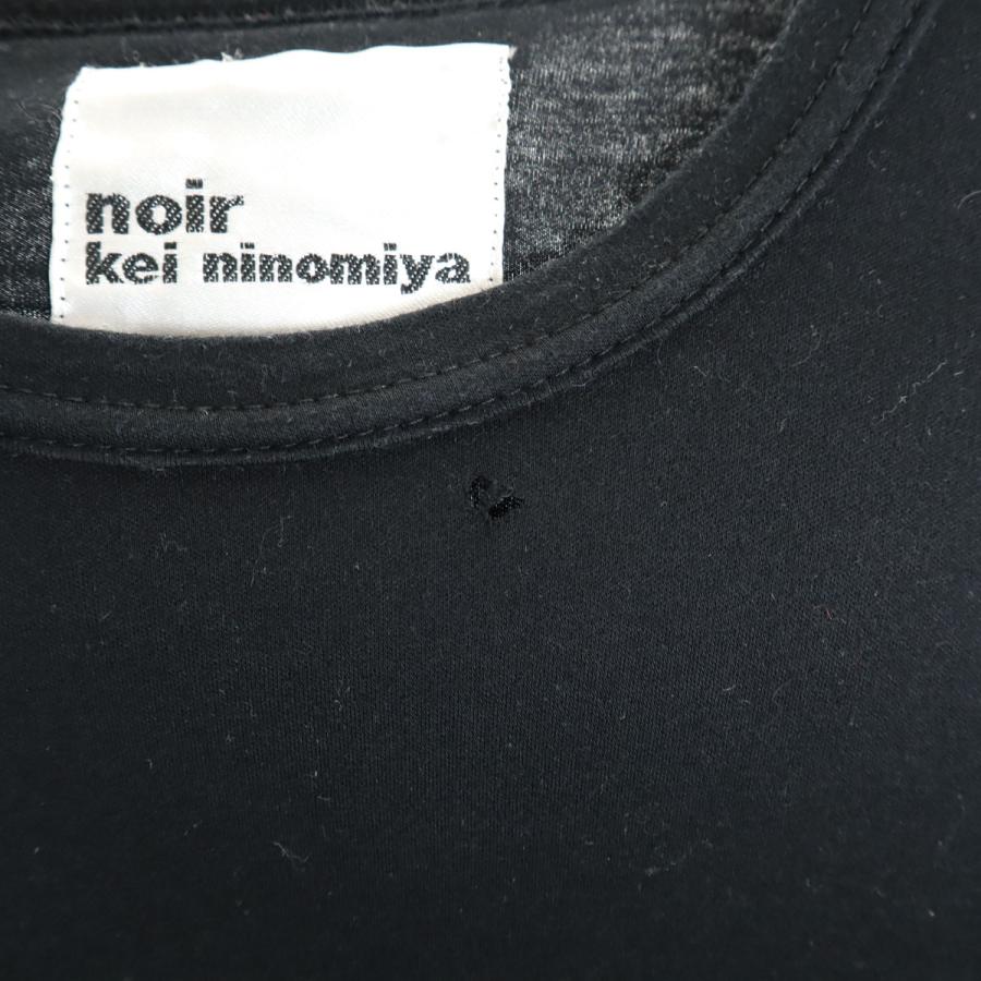 noir kei ninomiya ノワールケイニノミヤ 半袖 Tシャツ M 黒 パール noir kei ninomiya ノーアルケイニノミヤ25ss tシャツ黒