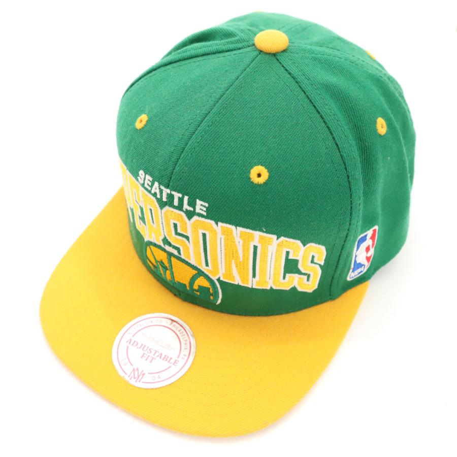 Mitchell&Ness ミッチェルアンドネス ウール NBA シアトルスーパー