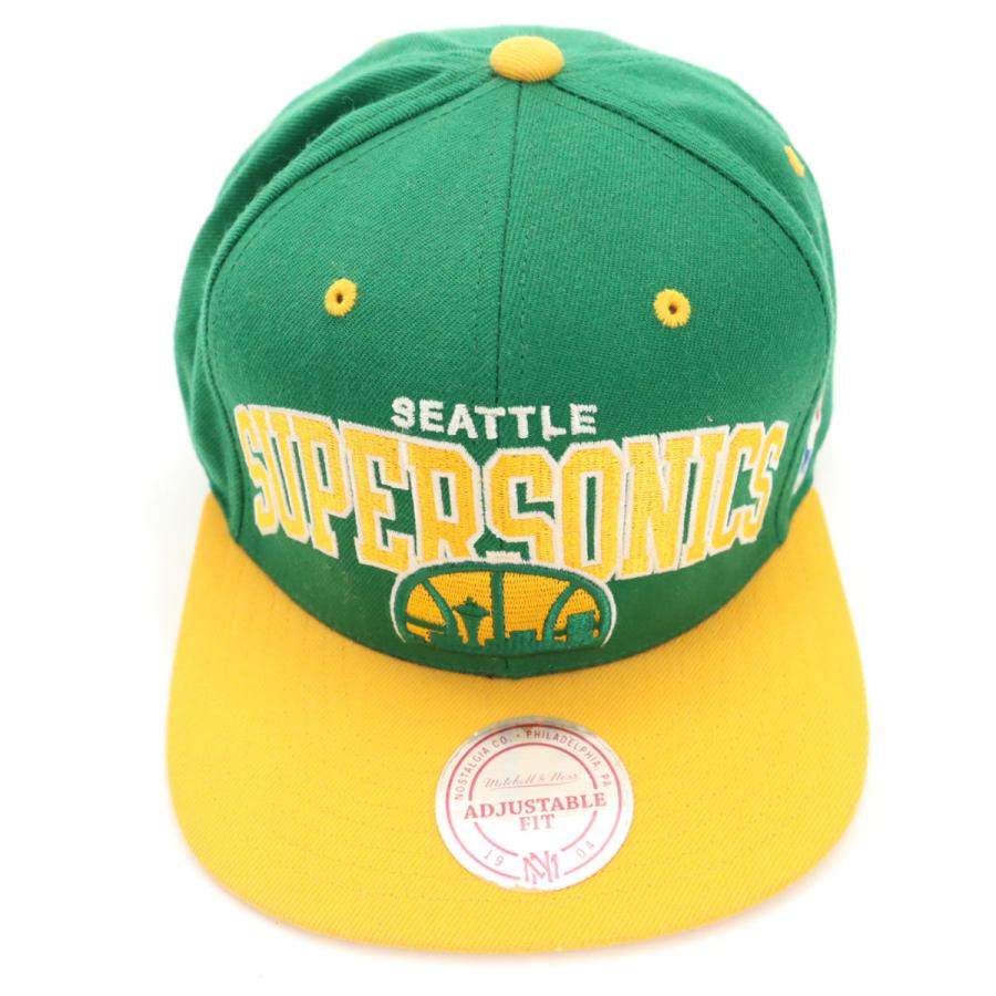 Mitchell&Ness ミッチェルアンドネス ウール NBA シアトルスーパー