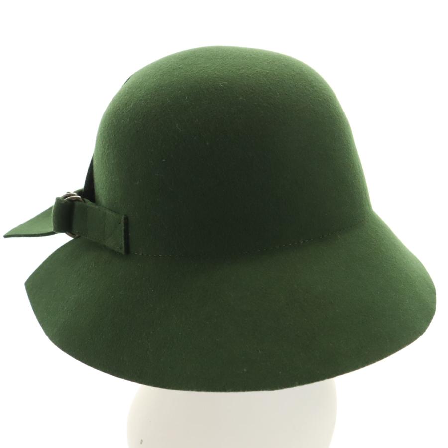 Vivienne Westwood カーキ ウール ファー ハット Vivienne Westwood（ヴィヴィアンウエストウッド） 美品